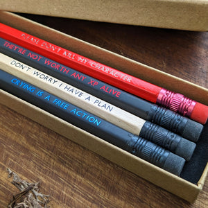 Player Character Pencil Set with Box
