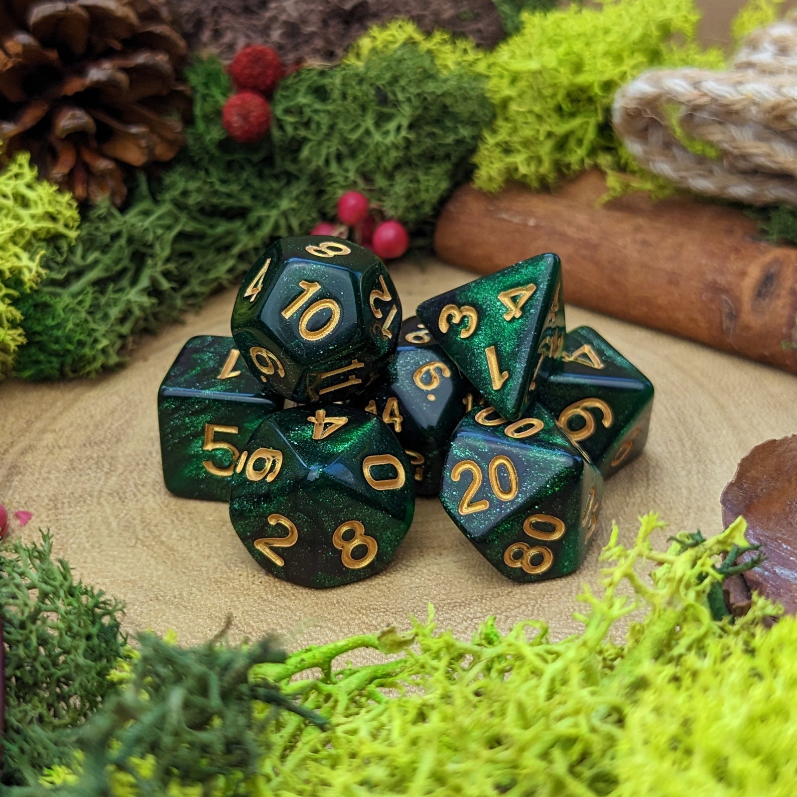TEST PRODUCT ACCORDIAN - Dice Set - Luffleberry