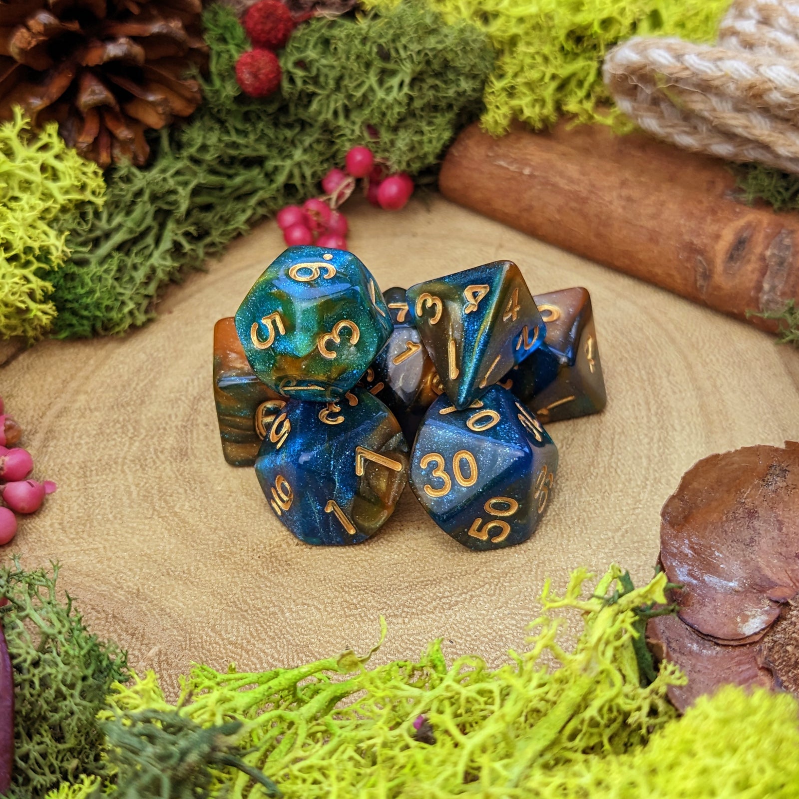 Bane | Spell Dice - Dice Set - Luffleberry