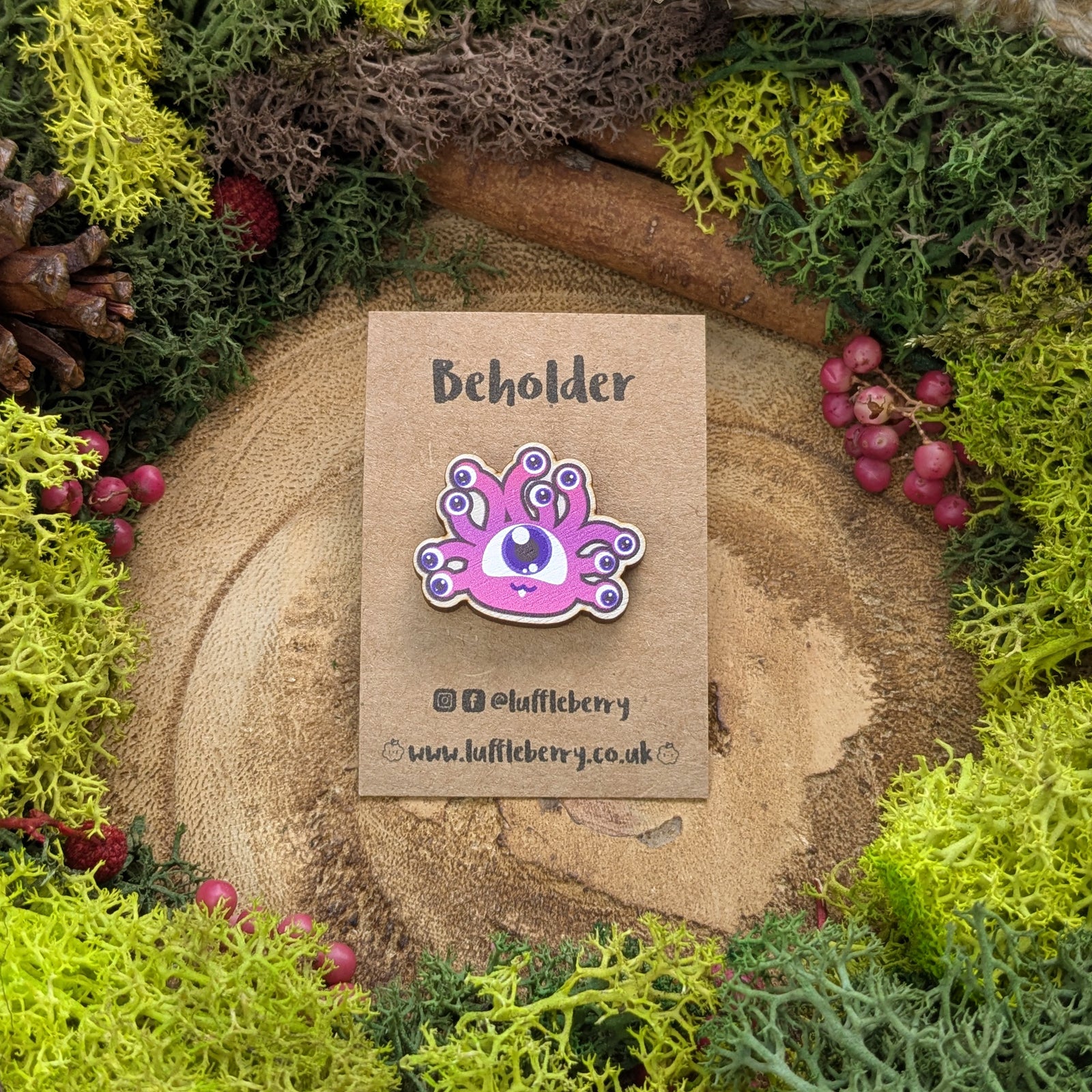 Beholder Pin Badge