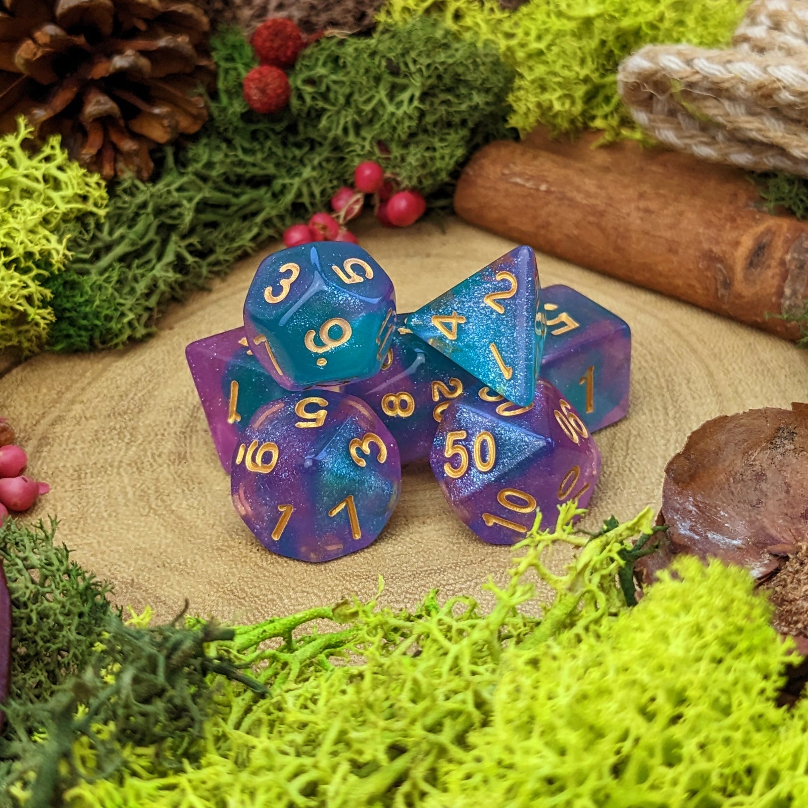 Charm Person | Spell Dice - Dice Set - Luffleberry