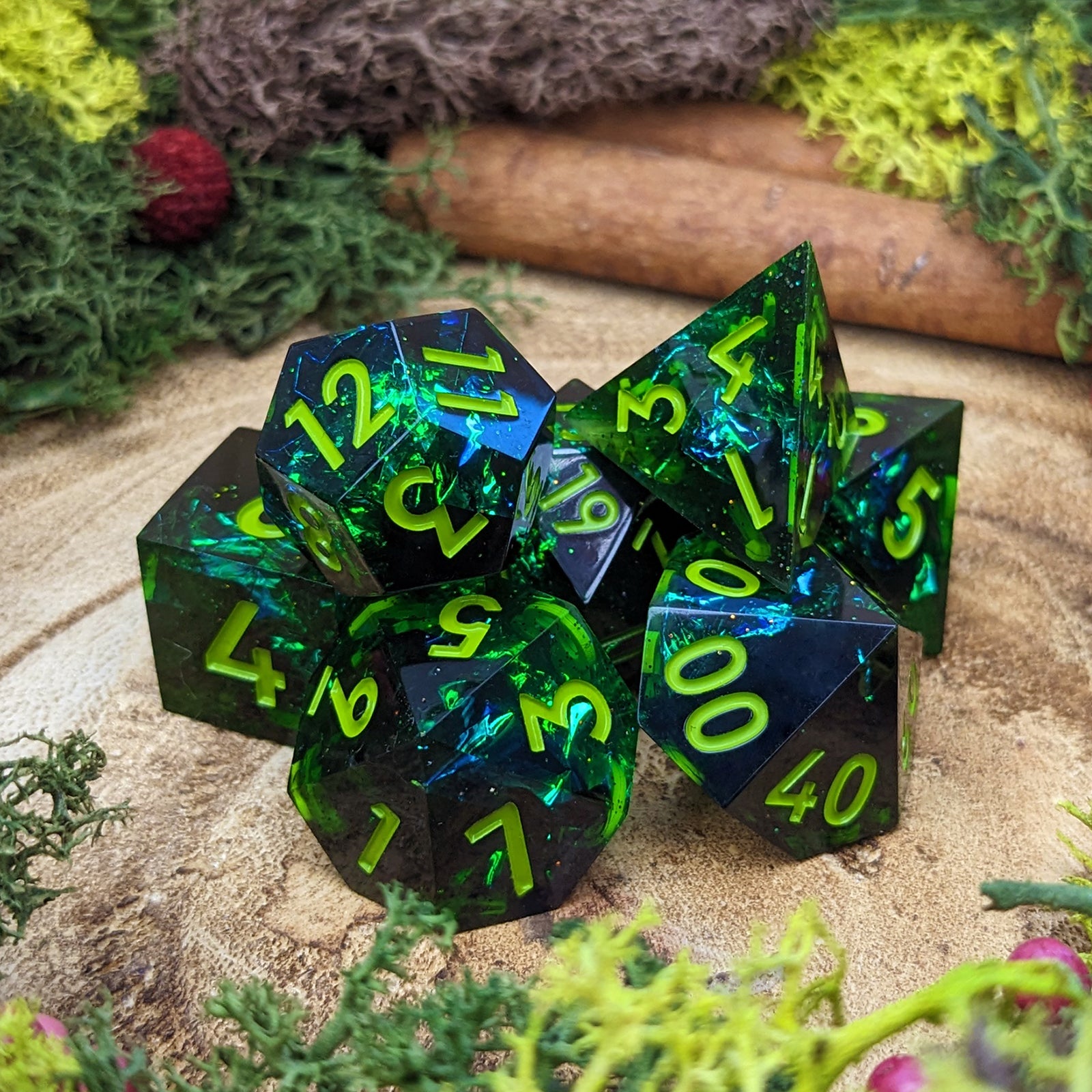 Cloudkill | Sharp Edge Dice - Dice Set - Luffleberry