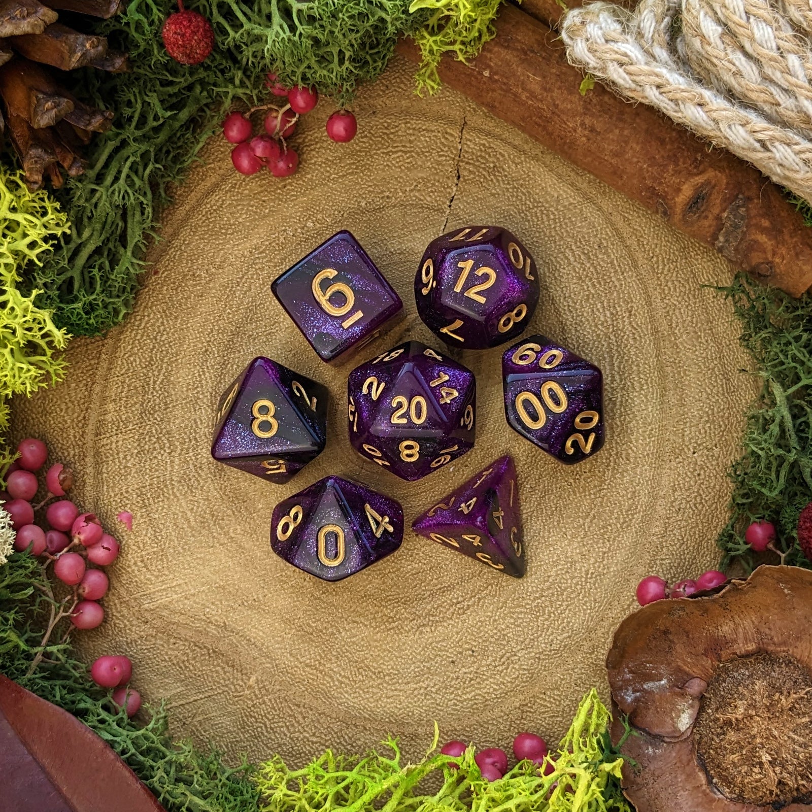 Eldritch Blast | Spell Dice - Dice Set - Luffleberry