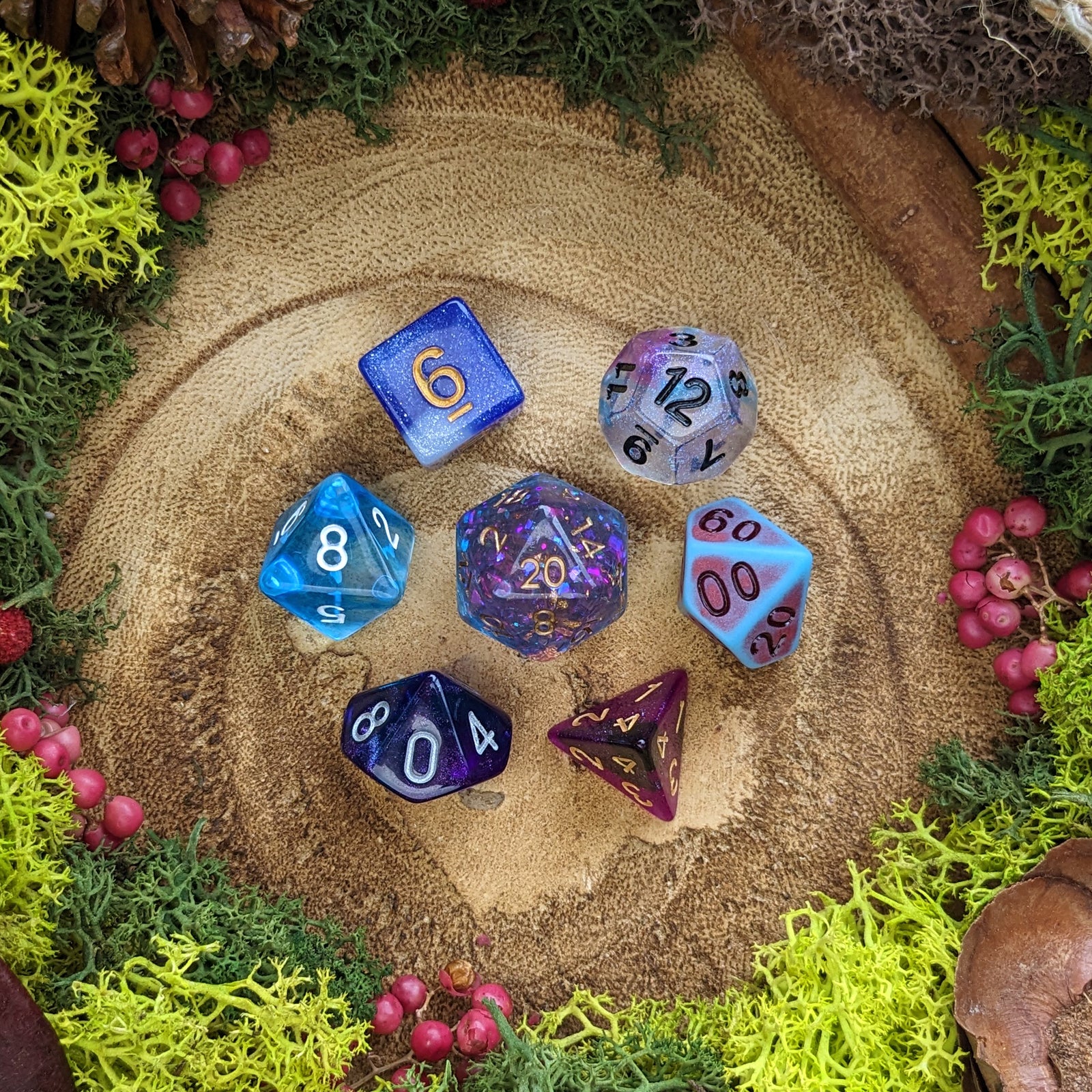 Archmage | Baldur's Gate Companion Inspired Set - Dice Set - Luffleberry