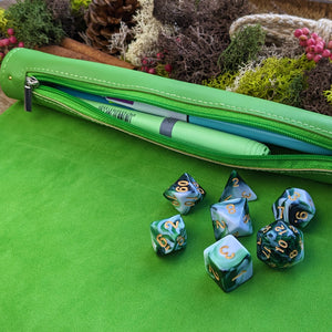 Green Roll Up Dice Mat & Storage