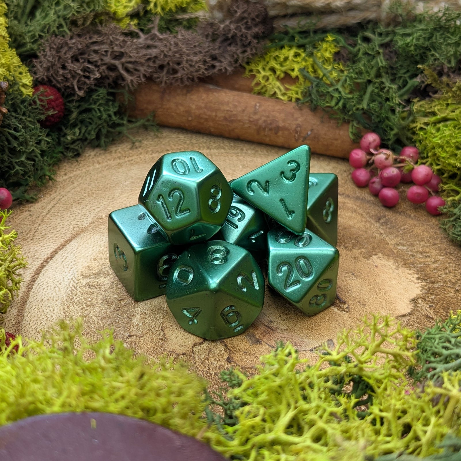 Greenshade Patina | 'B' Grade Dice Seconds