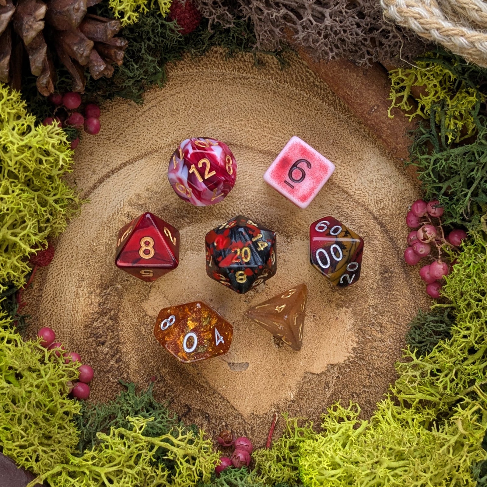 Blazing Heart | Baldur's Gate Companion Inspired Set