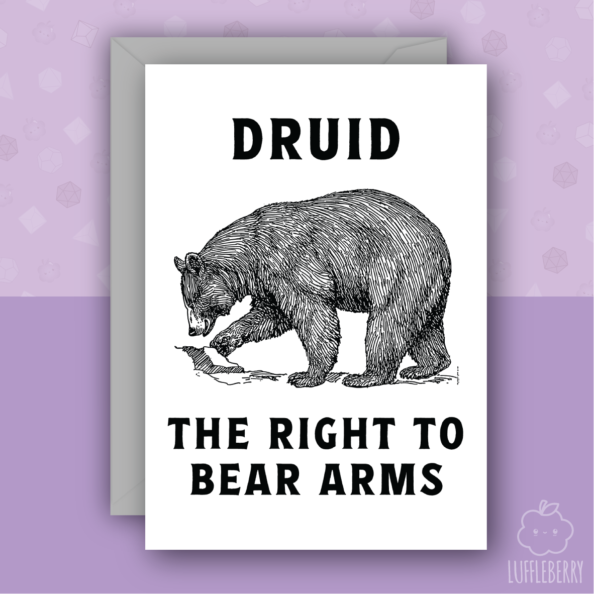 Bear Arms - Card - Luffleberry