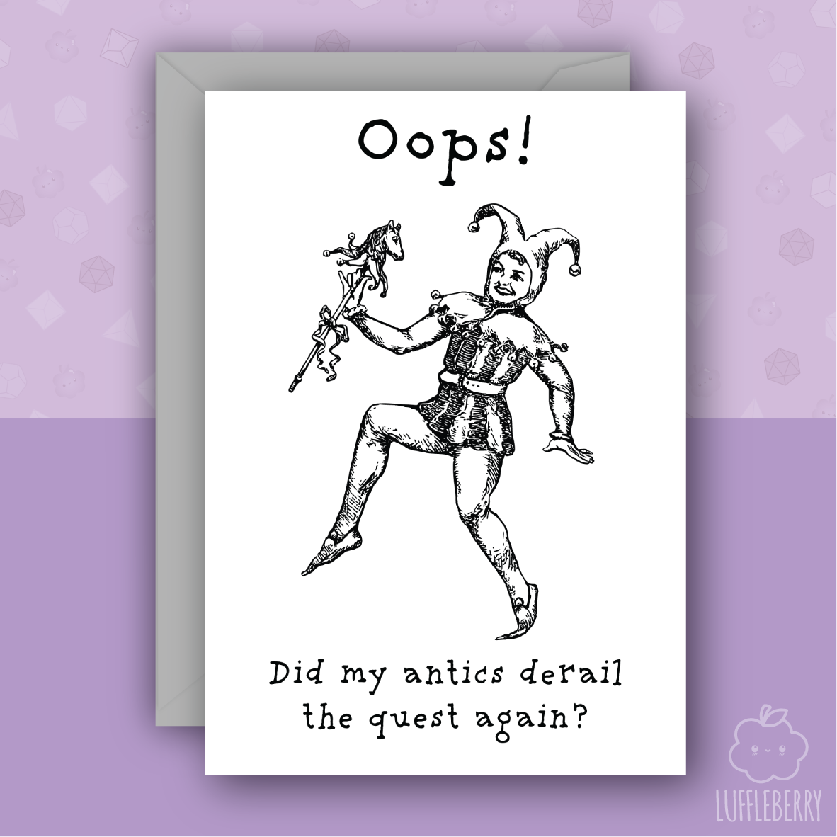 Oops! - Card - Luffleberry