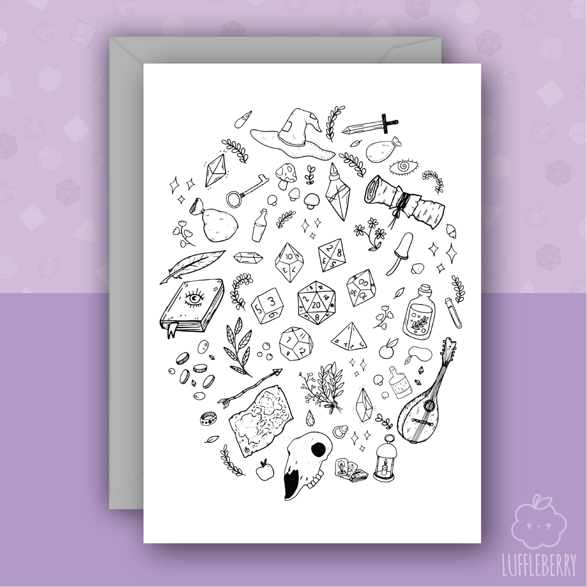 Geared for Adventure - Card - Luffleberry