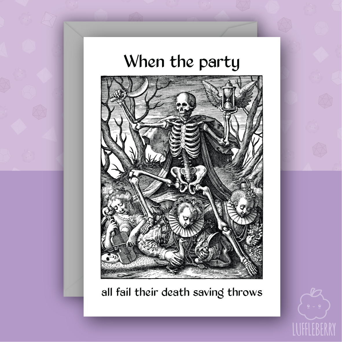 Death Saving Throws - Card - Luffleberry
