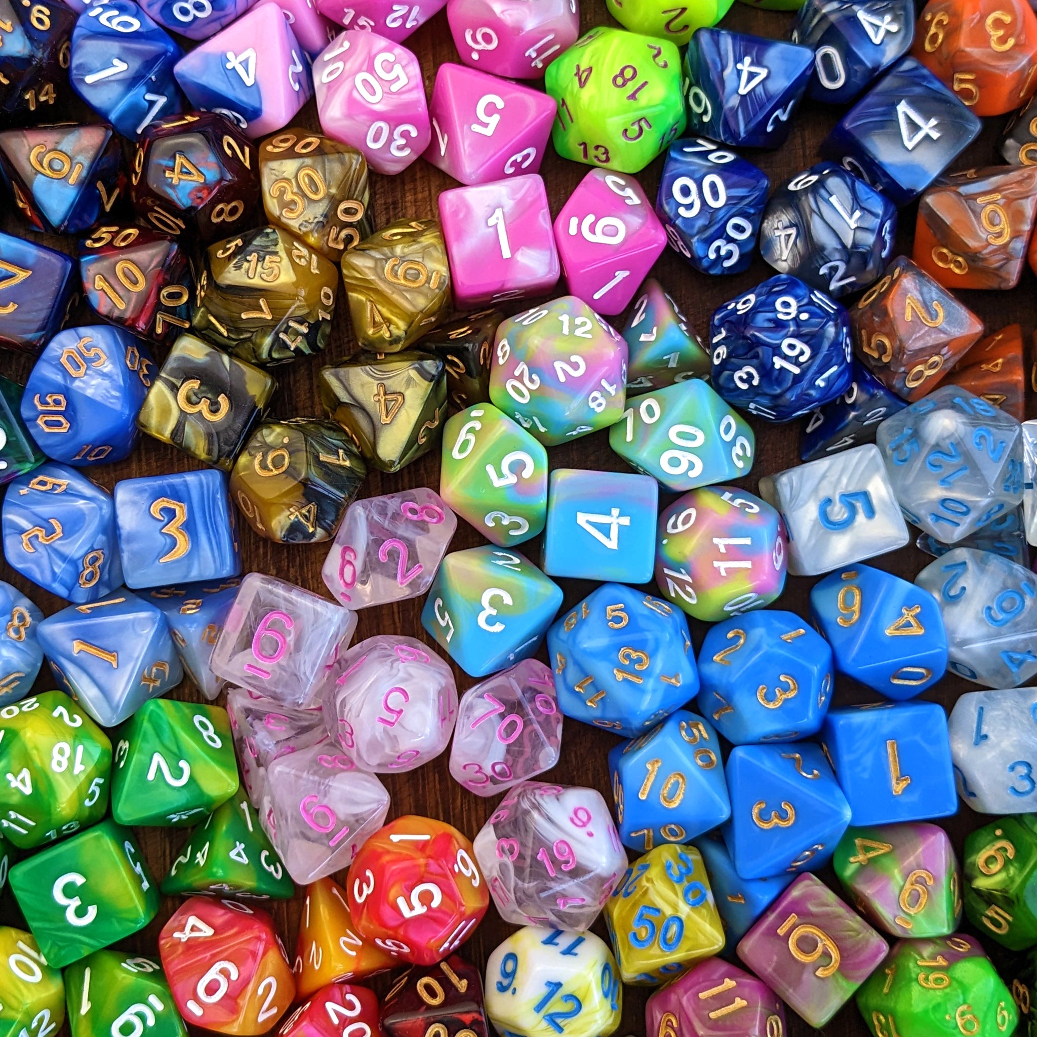 Mystery Dice Bag | Random Blind Bag of Dice - Luffleberry