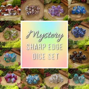 Sharp Edge Mystery Dice Set | Surprise Set of Mystery Dice