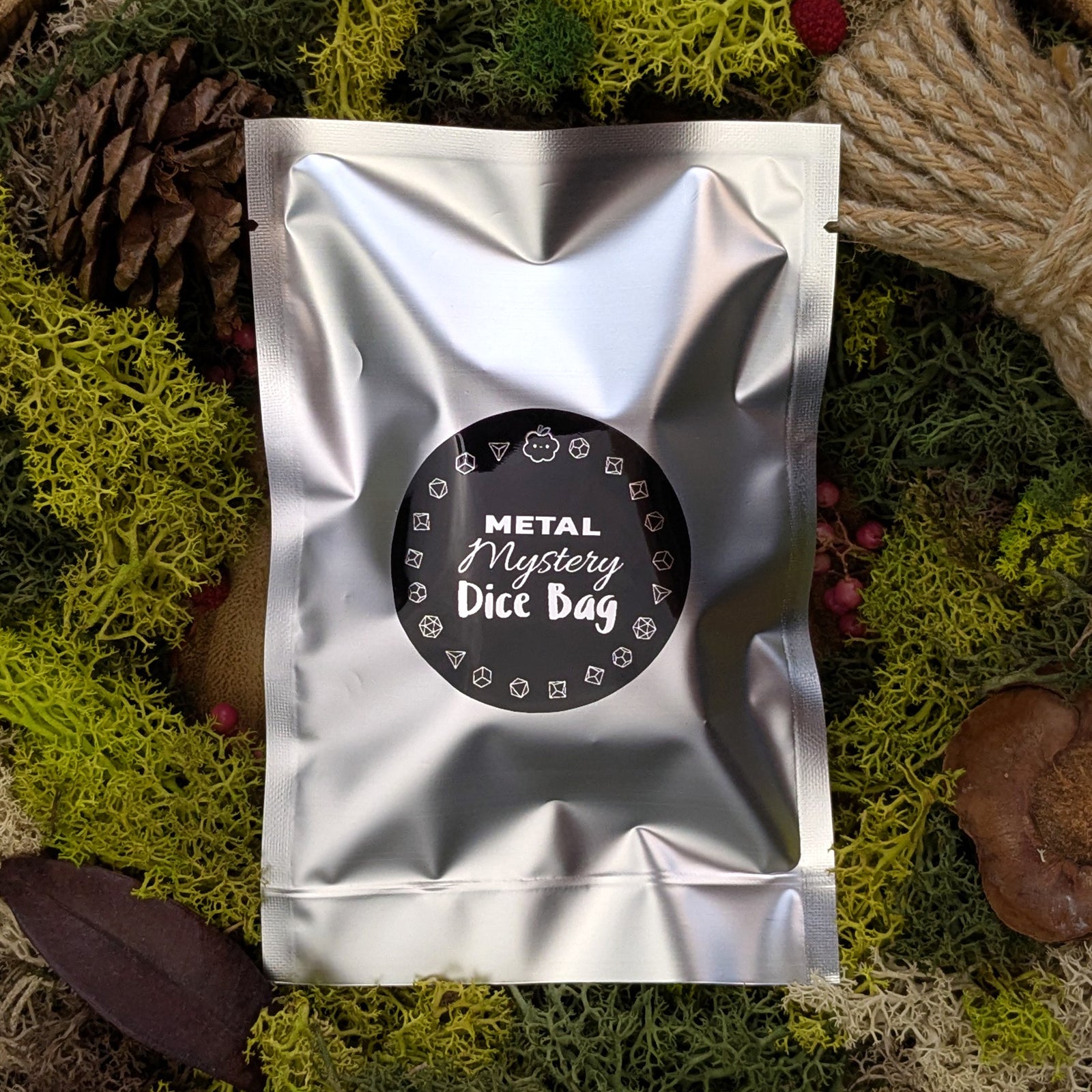 Mystery Metal Dice Set | Surprise Set of Mystery Dice