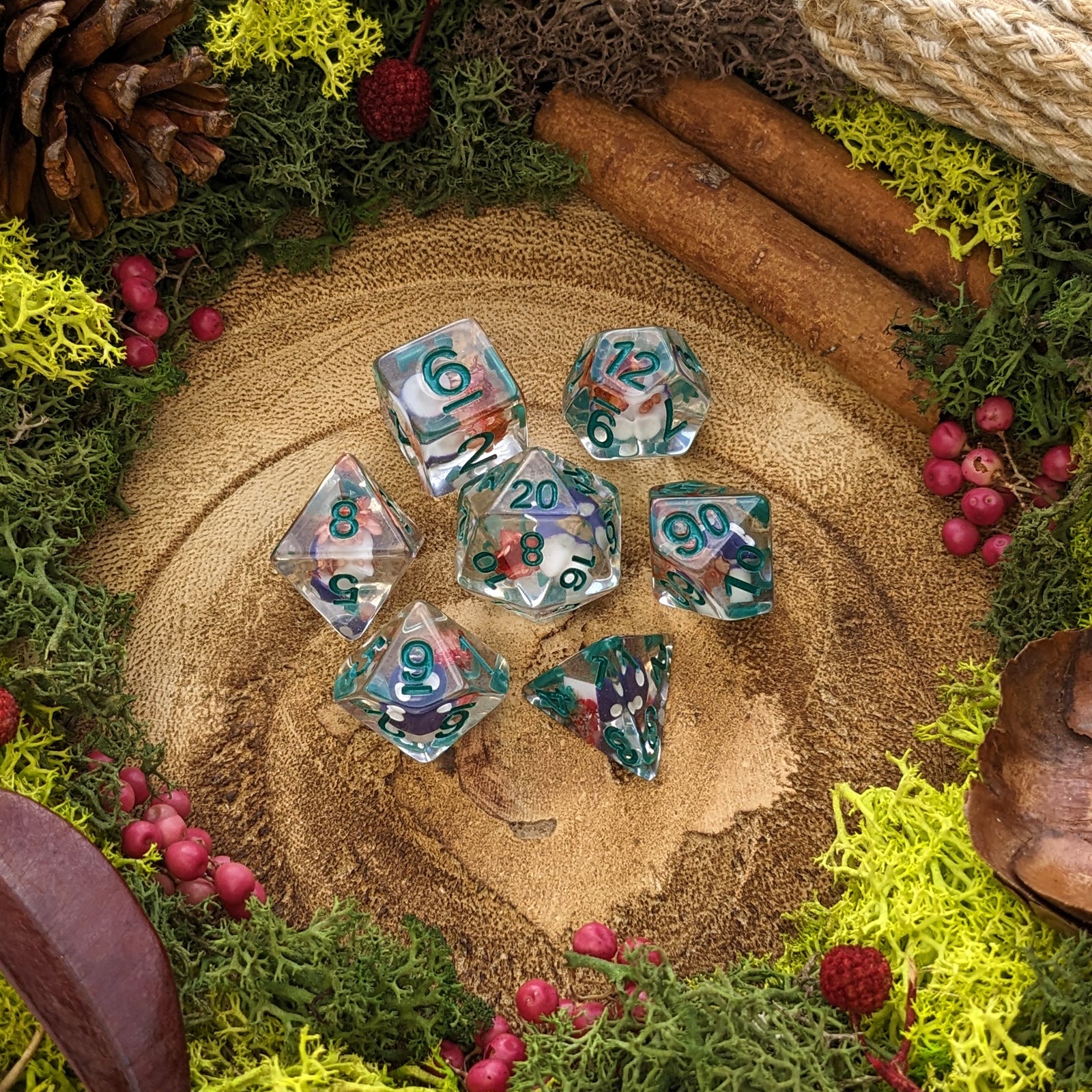 Fairy Circle - Dice Set - Luffleberry