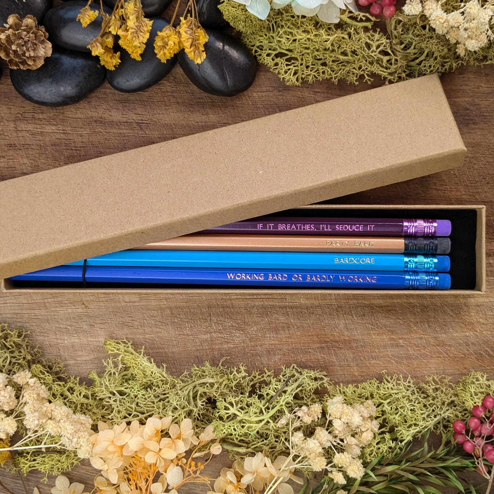 Bard Pencil Set with Box - Pen & Pencil Sets - Luffleberry