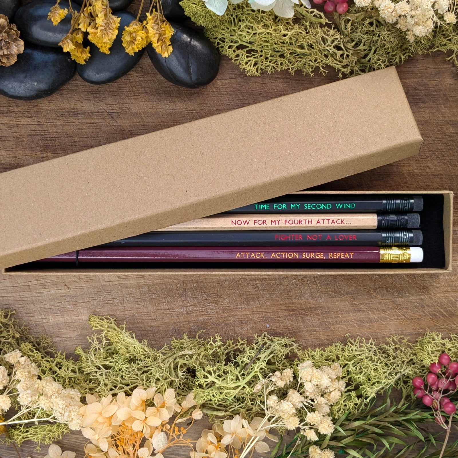 Fighter Pencil Set with Box - Pen & Pencil Sets - Luffleberry