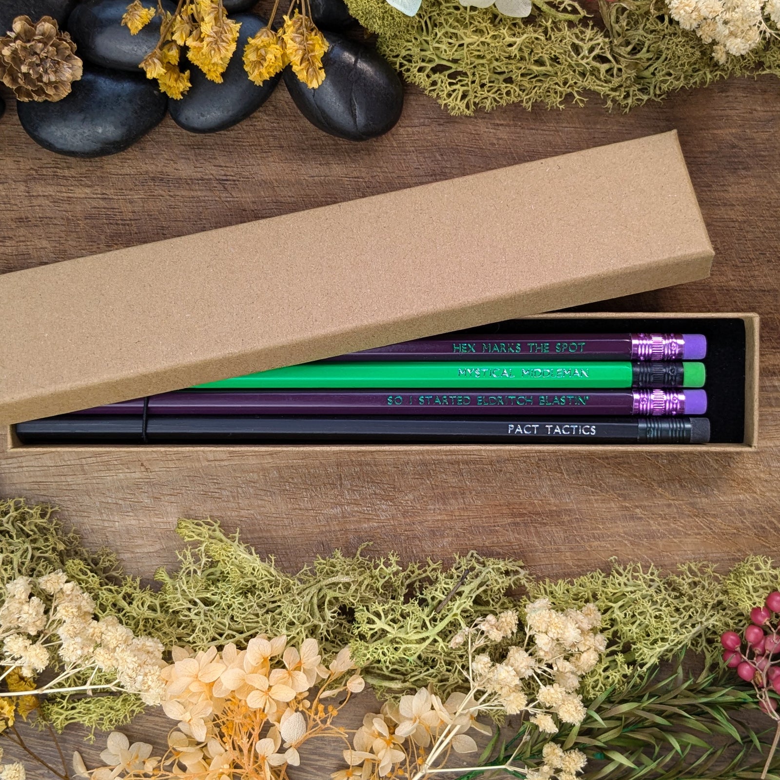 Warlock Pencil Set with Box - Pen & Pencil Sets - Luffleberry