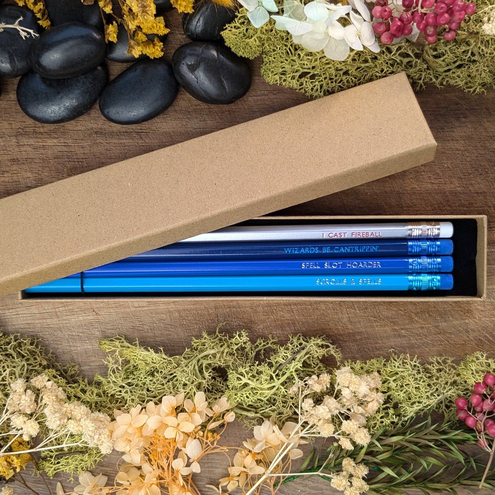 Wizard Pencil Set with Box - Pen & Pencil Sets - Luffleberry