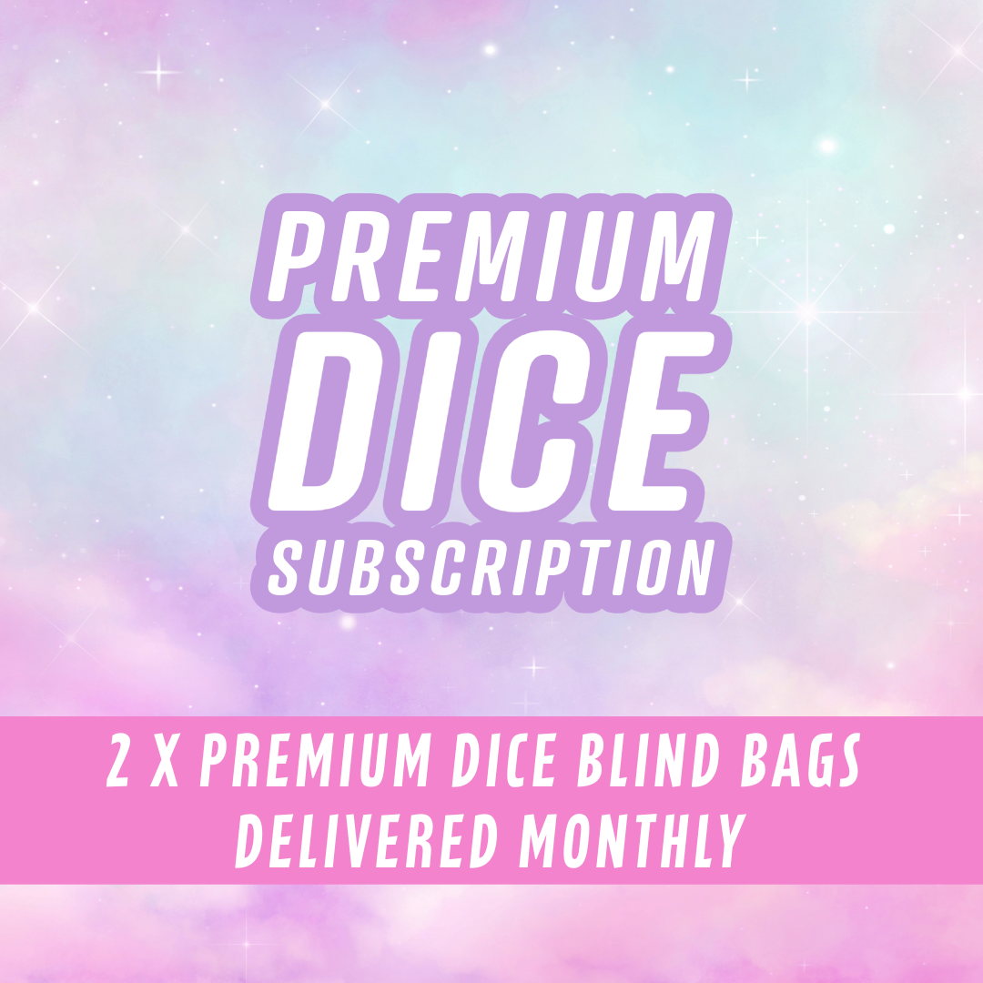 Premium Dice Blind Bag Subscription - Dice Set - Luffleberry