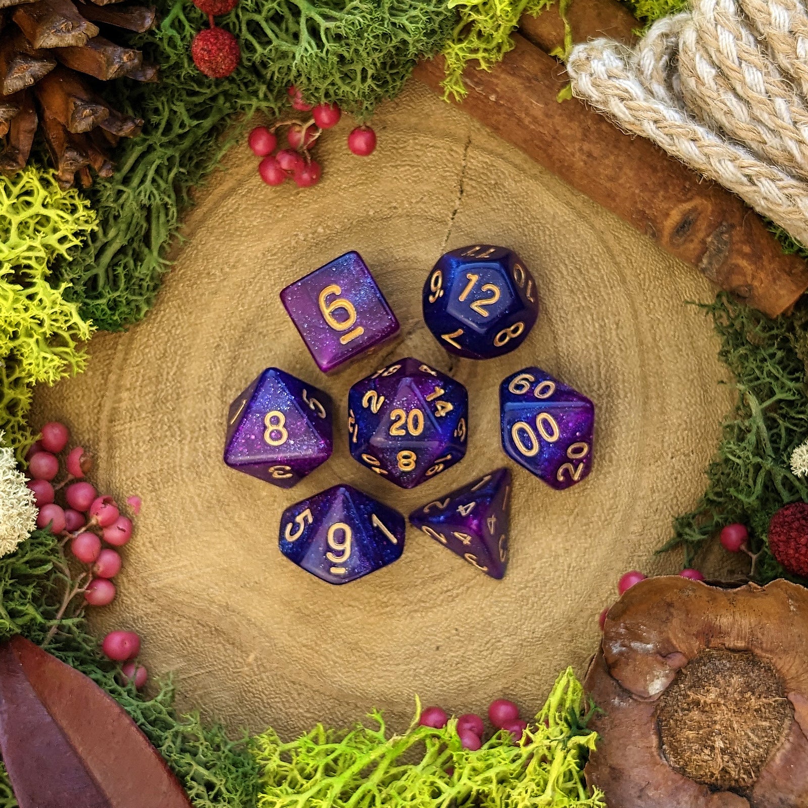 Sleep | Spell Dice - Dice Set - Luffleberry