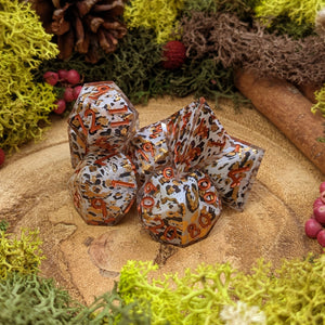 Snow Leopard | Sharp Edge Dice