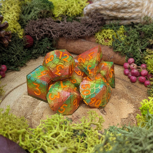 Vibrant Scale | Sharp Edge Dice