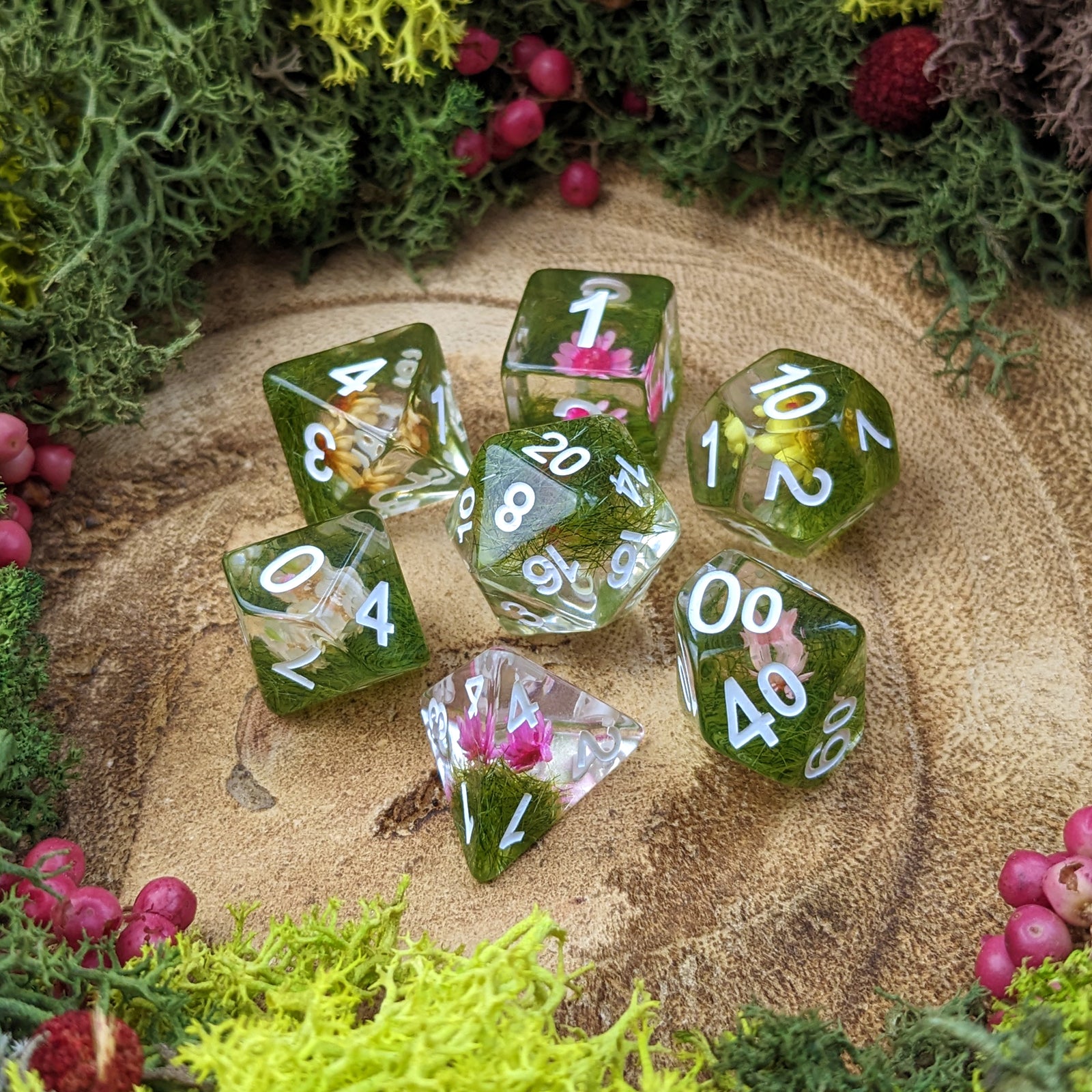 Wildflower - Dice Set - Luffleberry