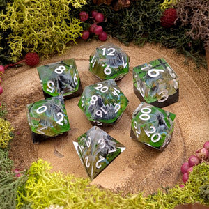 Cloudy Peaks | Sharp Edge Dice