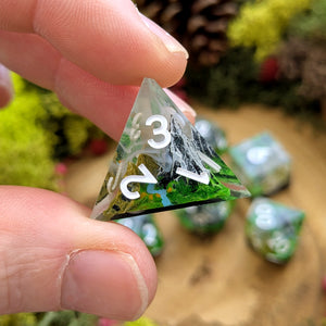 Cloudy Peaks | Sharp Edge Dice