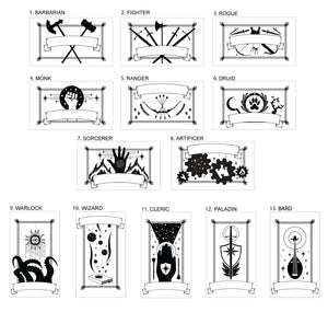 Custom Character Dice | A Unique Dice Set For Your D&D/TTRPG Character