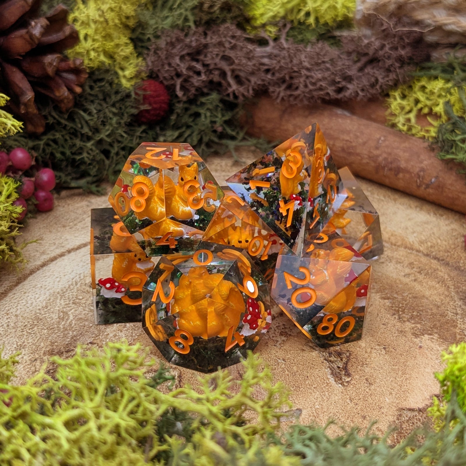 Squirrel | Sharp Edge Dice