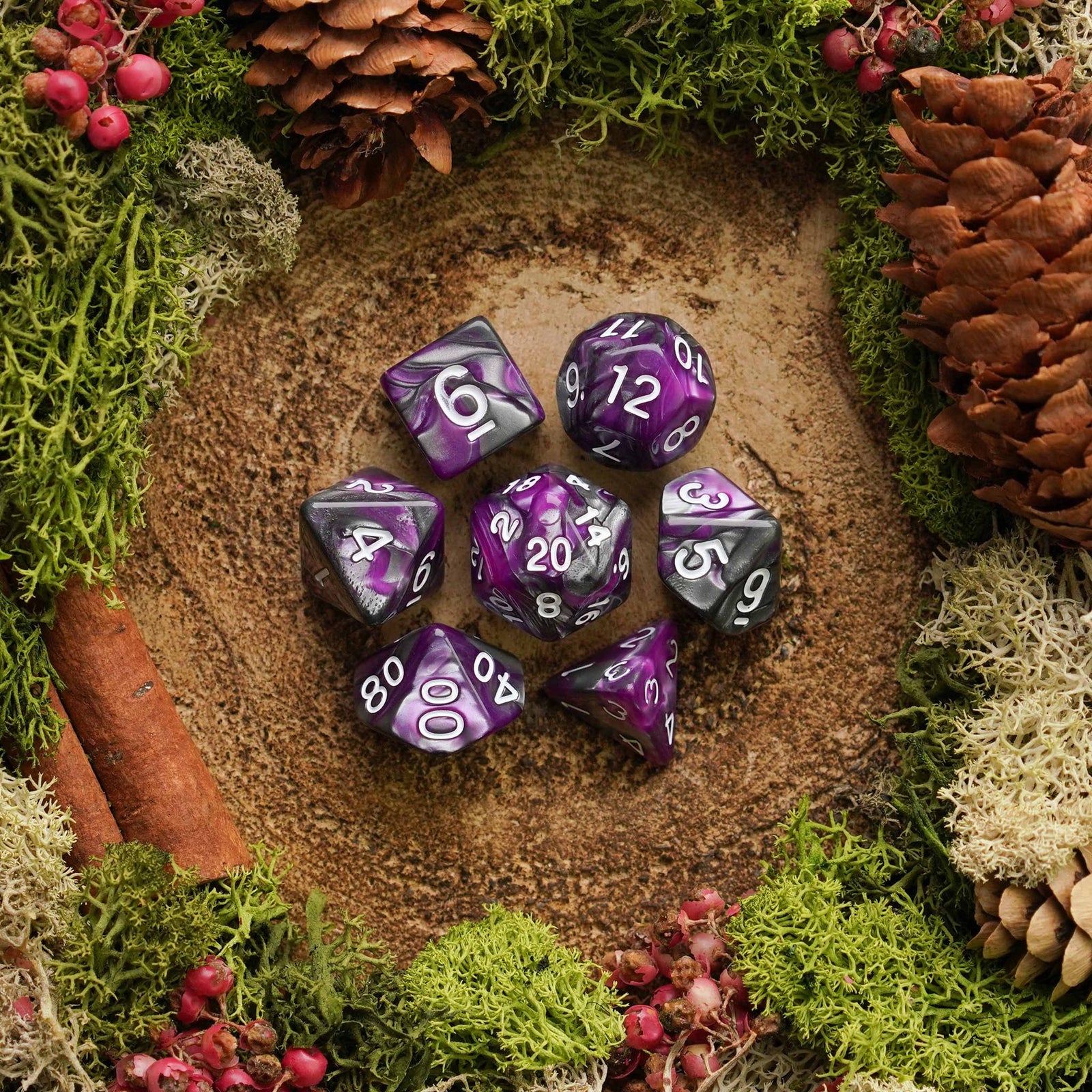 Armour of Shadows - Dice Set - Luffleberry