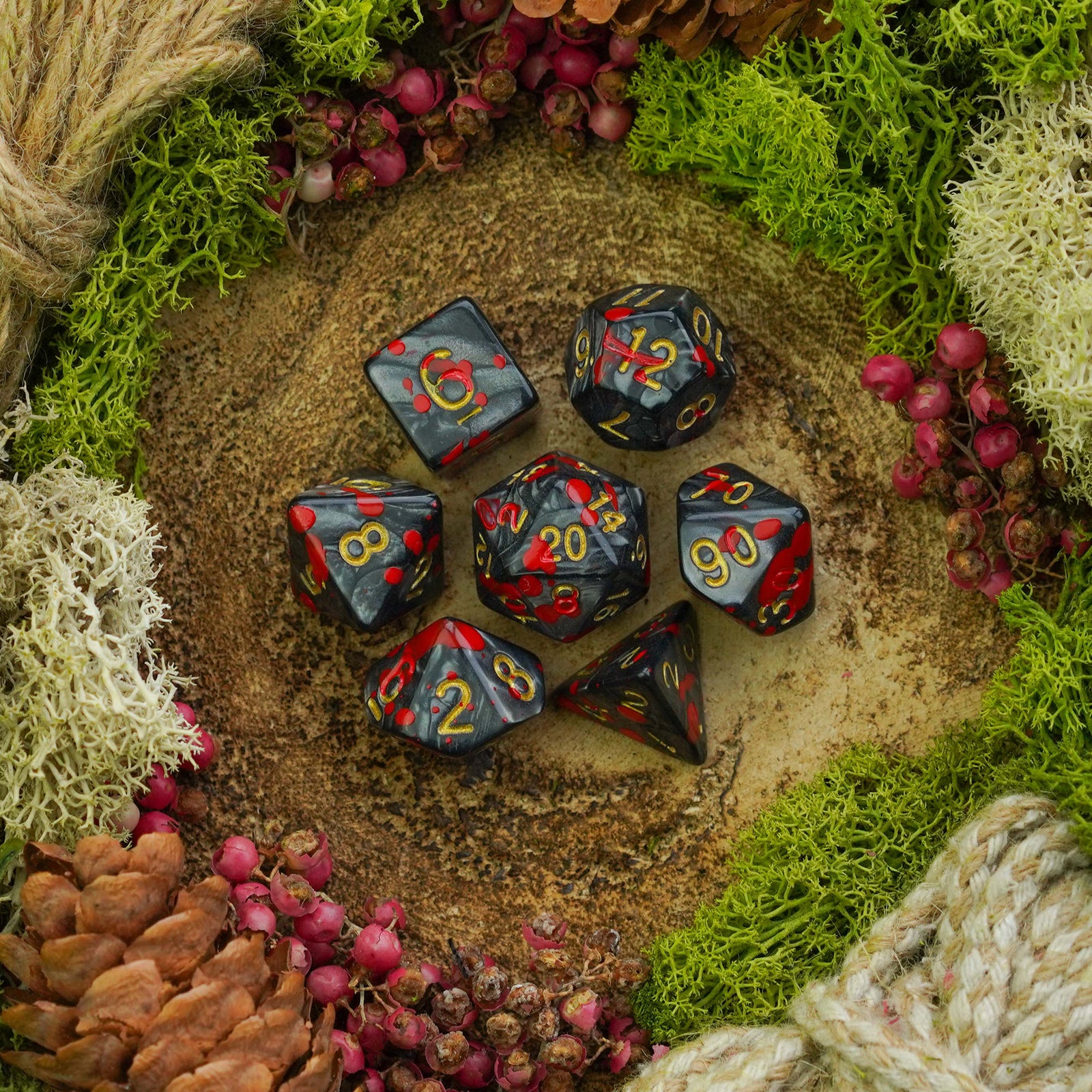 Backstab - Dice Set - Luffleberry
