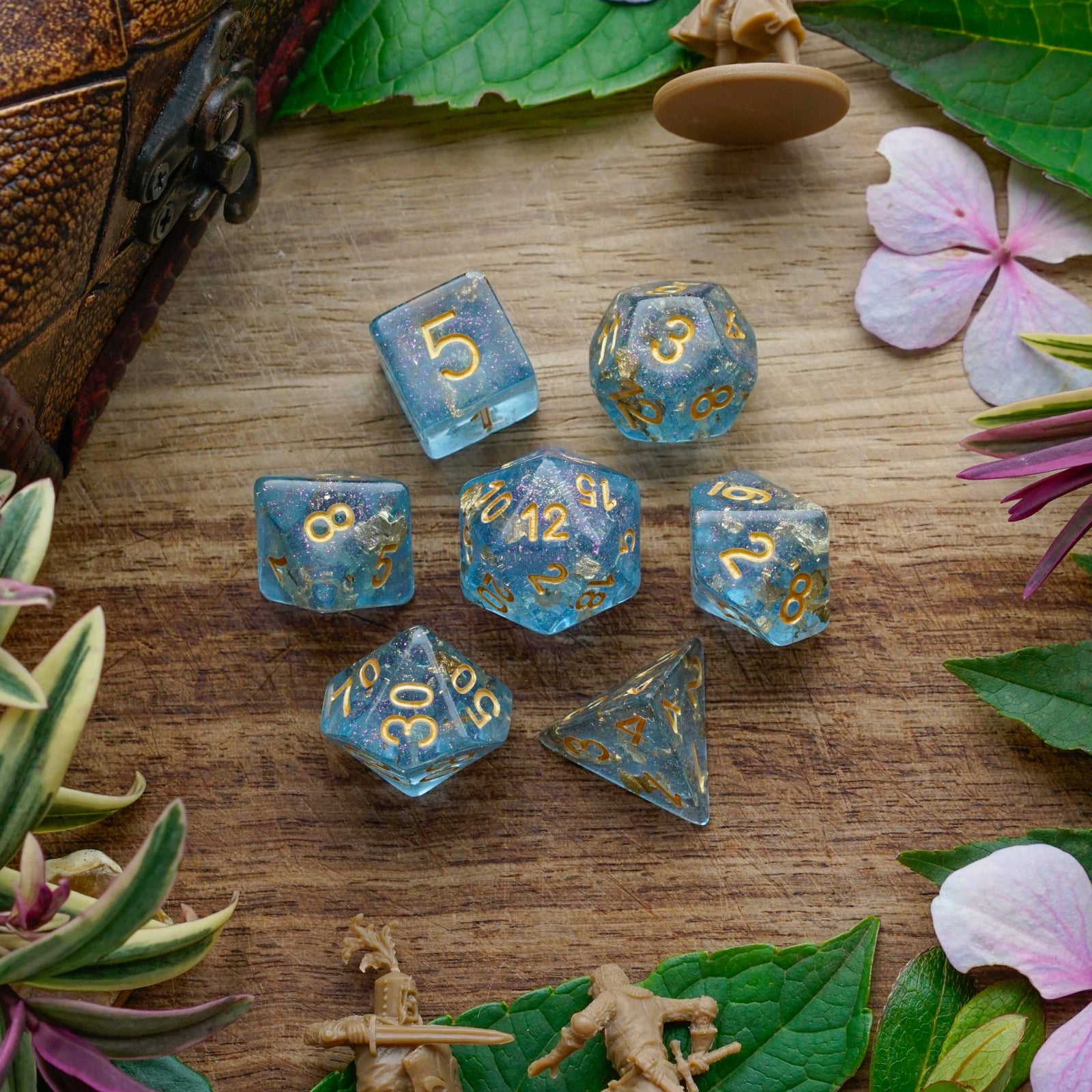 Celestial Shimmer - Dice Set - Luffleberry