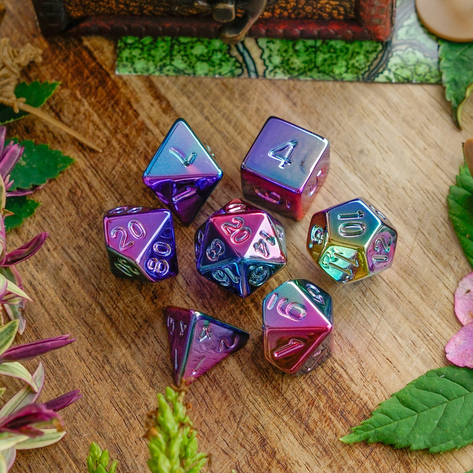 Chromatic Orb - Dice Set - Luffleberry