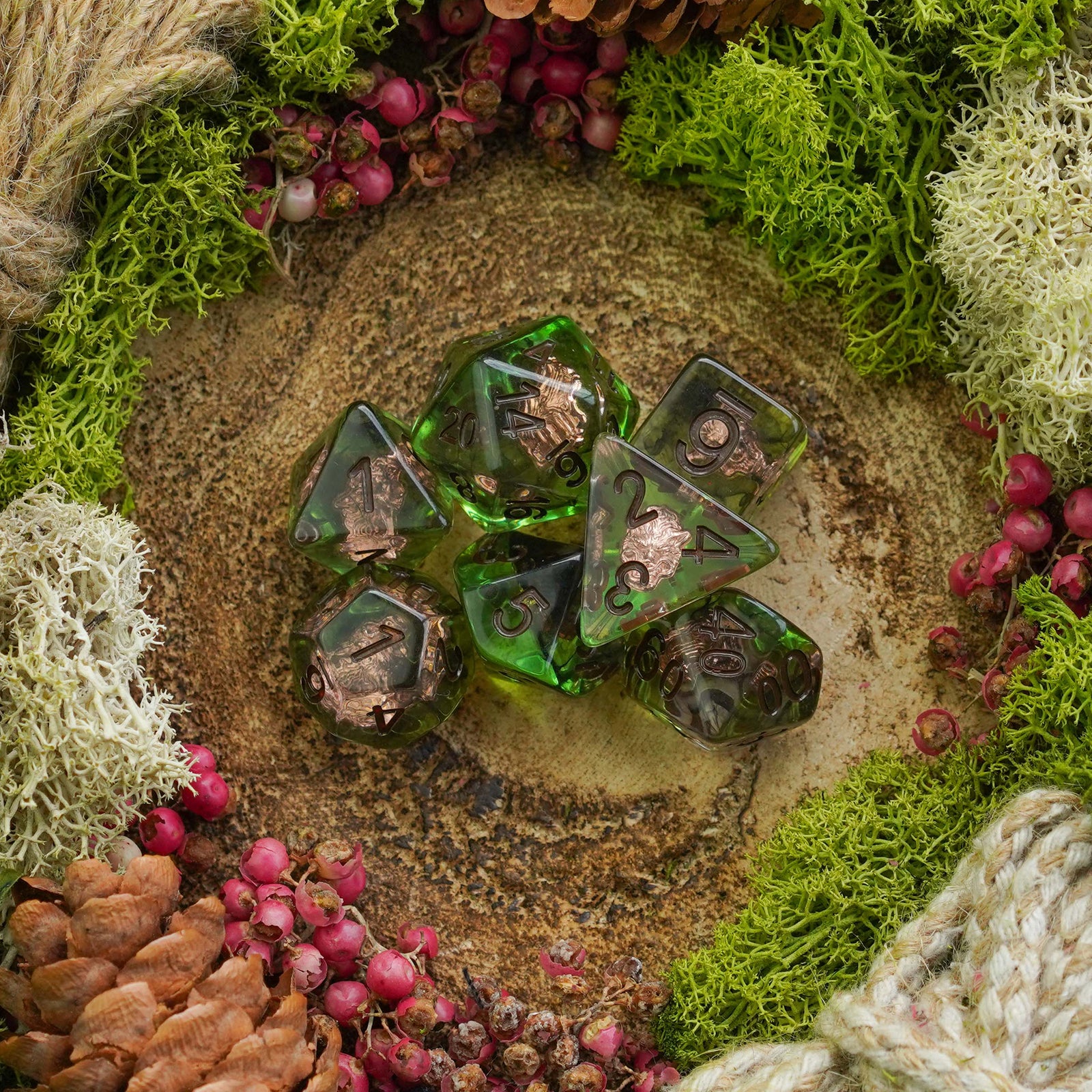 Dice of the Lycan - Dice Set - Luffleberry