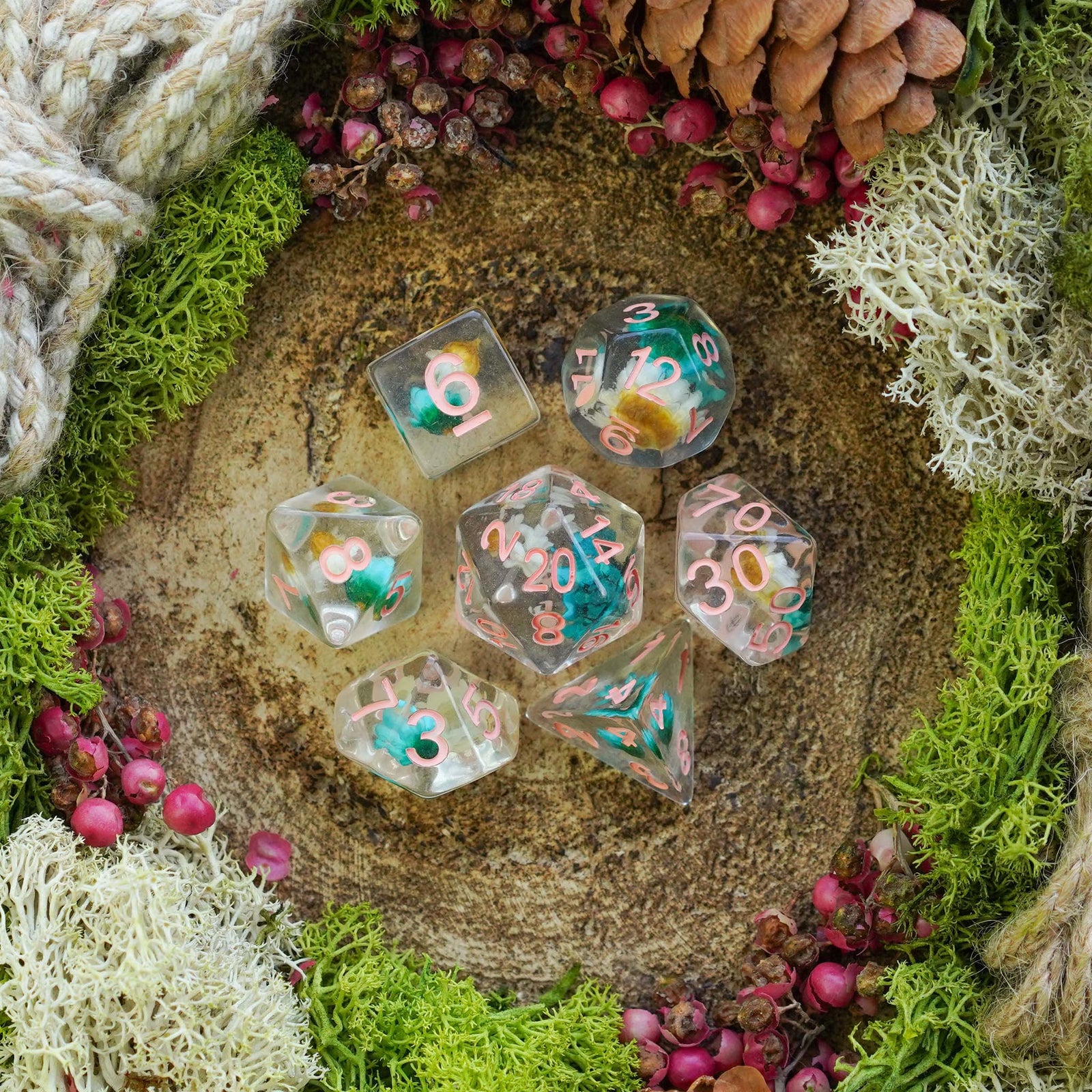 Dryad's Boon - Dice Set - Luffleberry