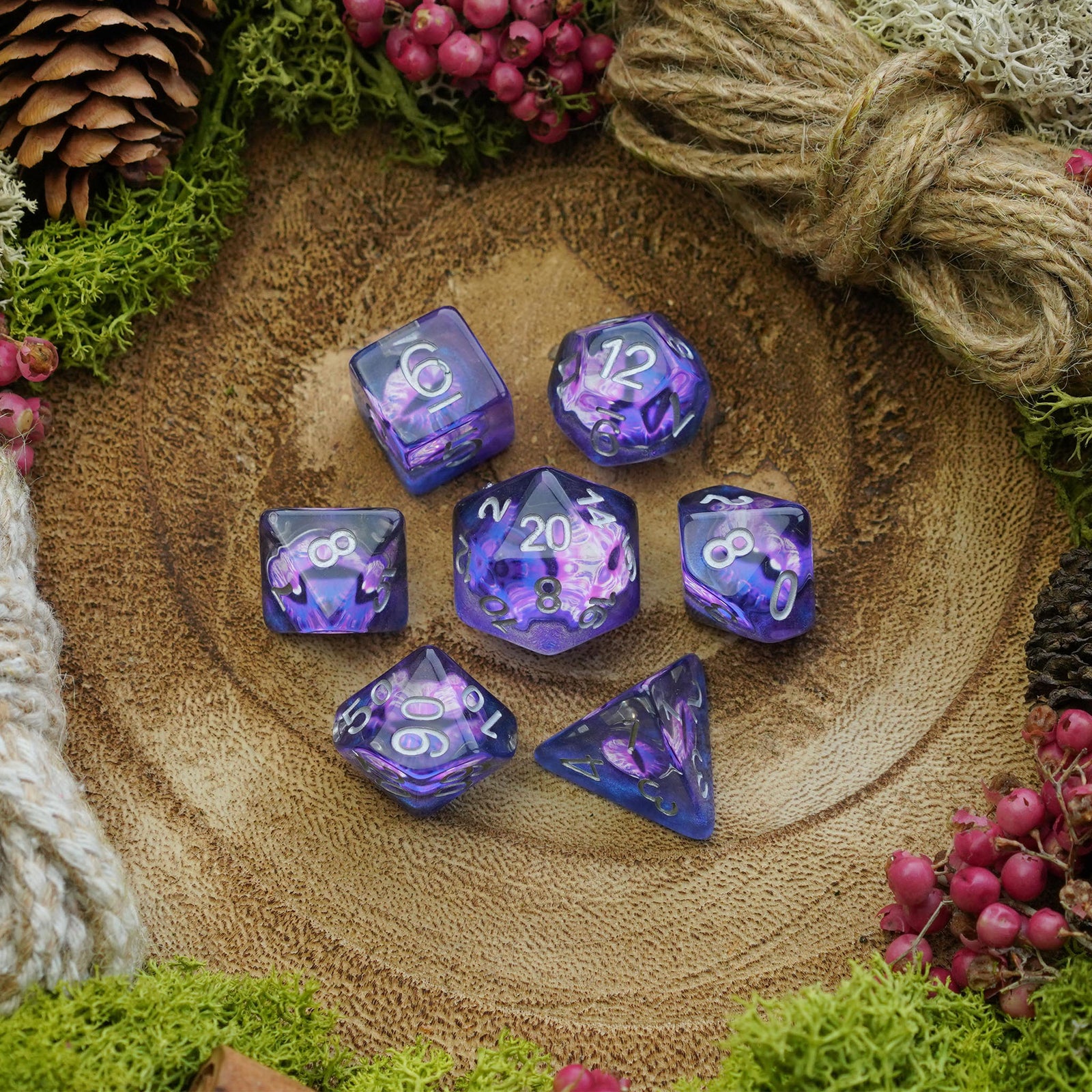 Eyes of the Abyss - Dice Set - Luffleberry