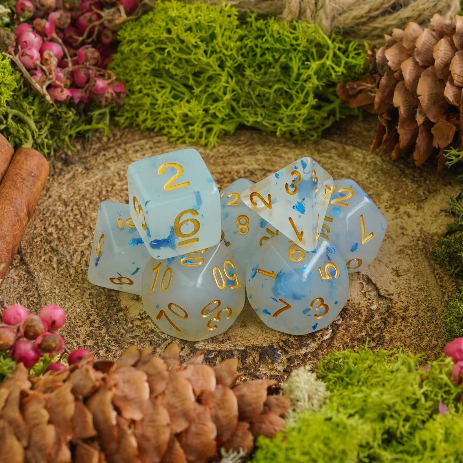 Frozen Sea - Dice Set - Luffleberry