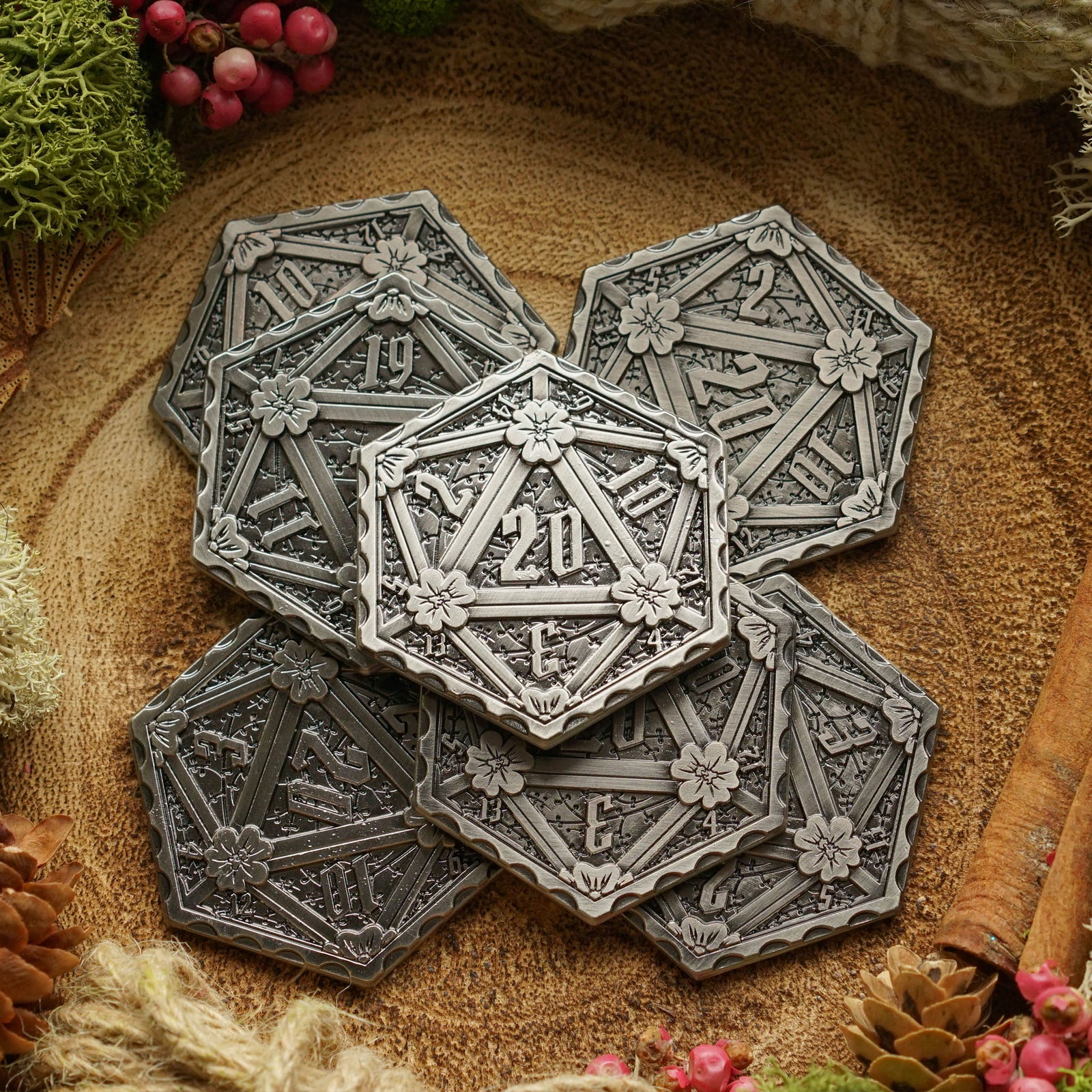 Silver | Metal D2 Coin -  - Luffleberry