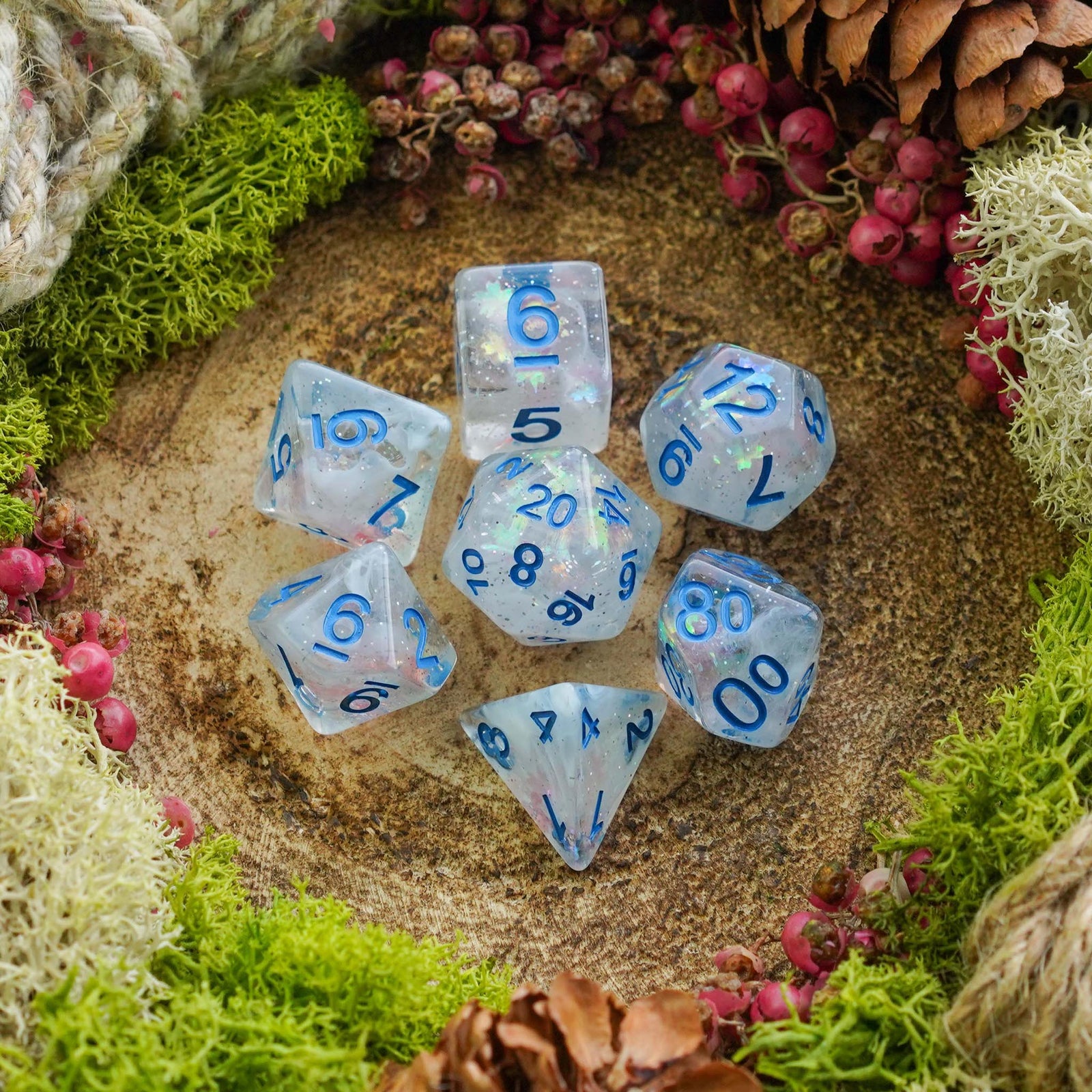 Frostmaiden - Dice Set - Luffleberry