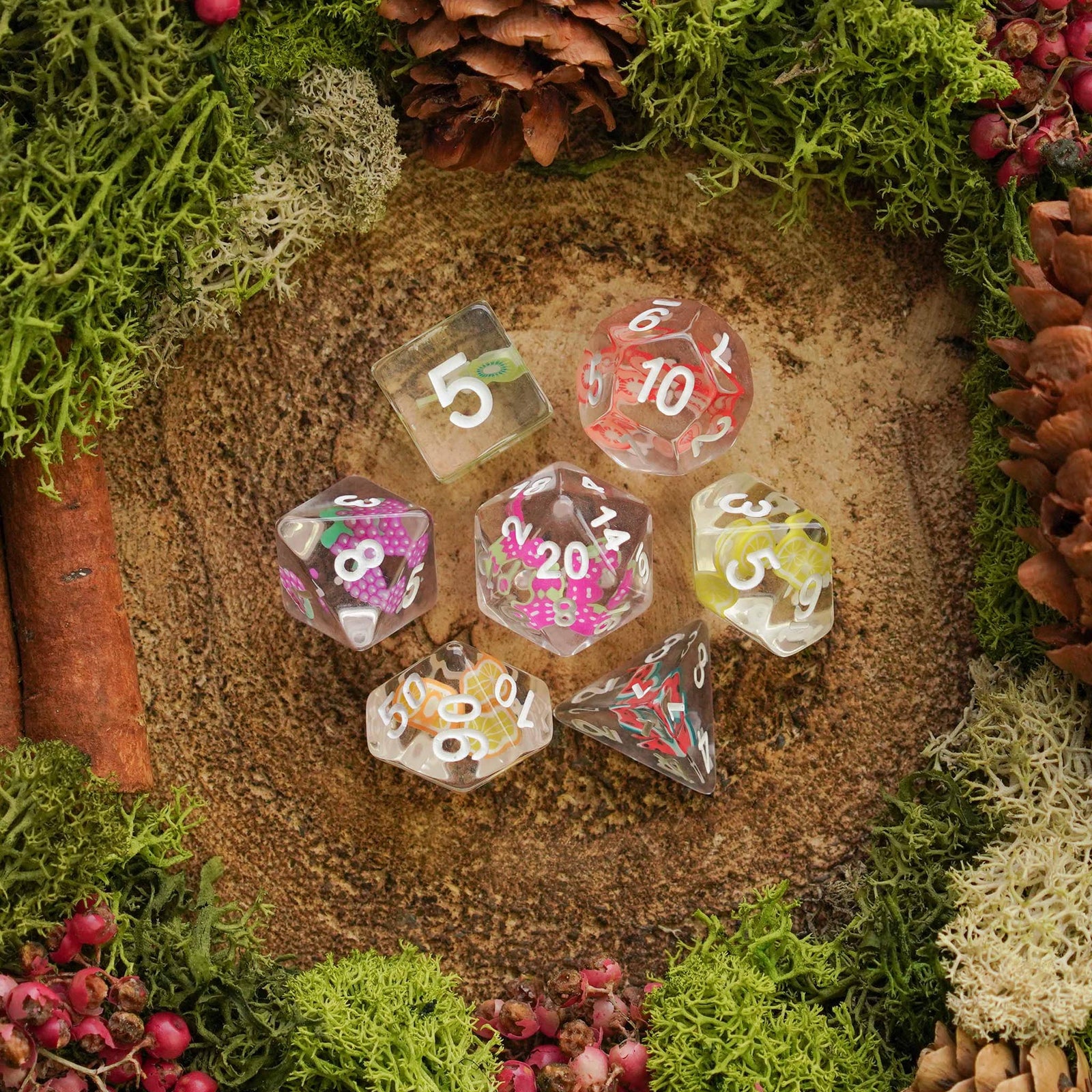 Tutti Frutti - Dice Set - Luffleberry