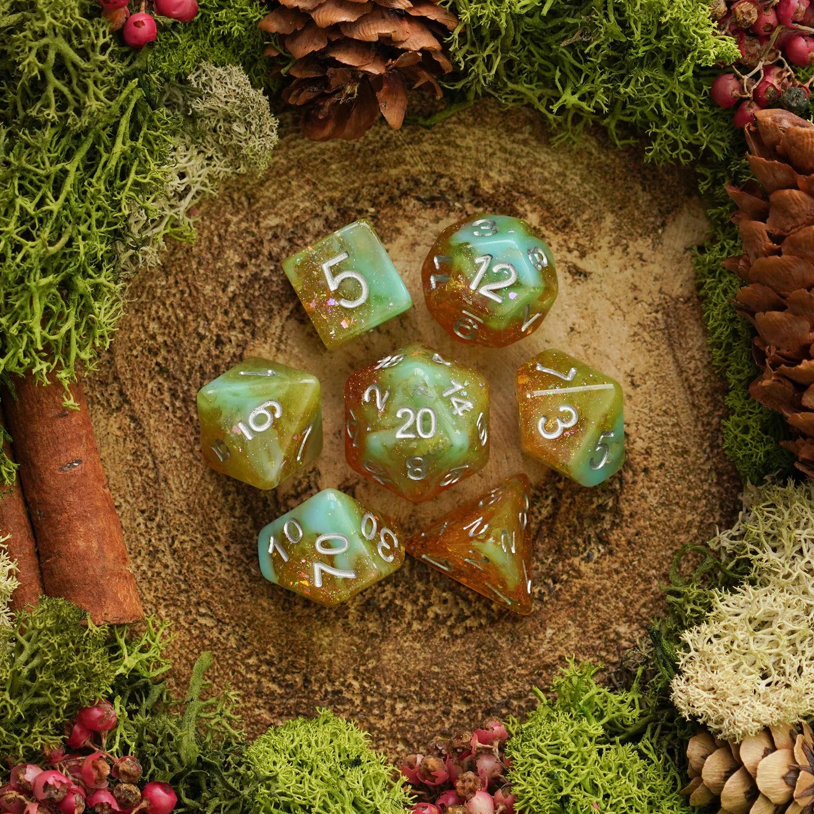 Pillars of Creation - Dice Set - Luffleberry