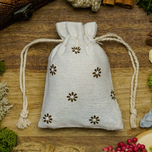 Delicate Daisy | Cotton Dice Gift Bag