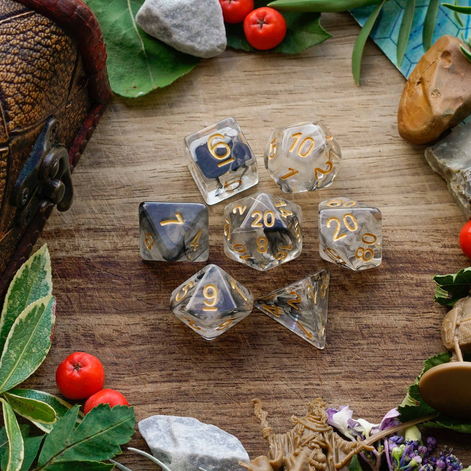 Gaseous Form - Dice Set - Luffleberry