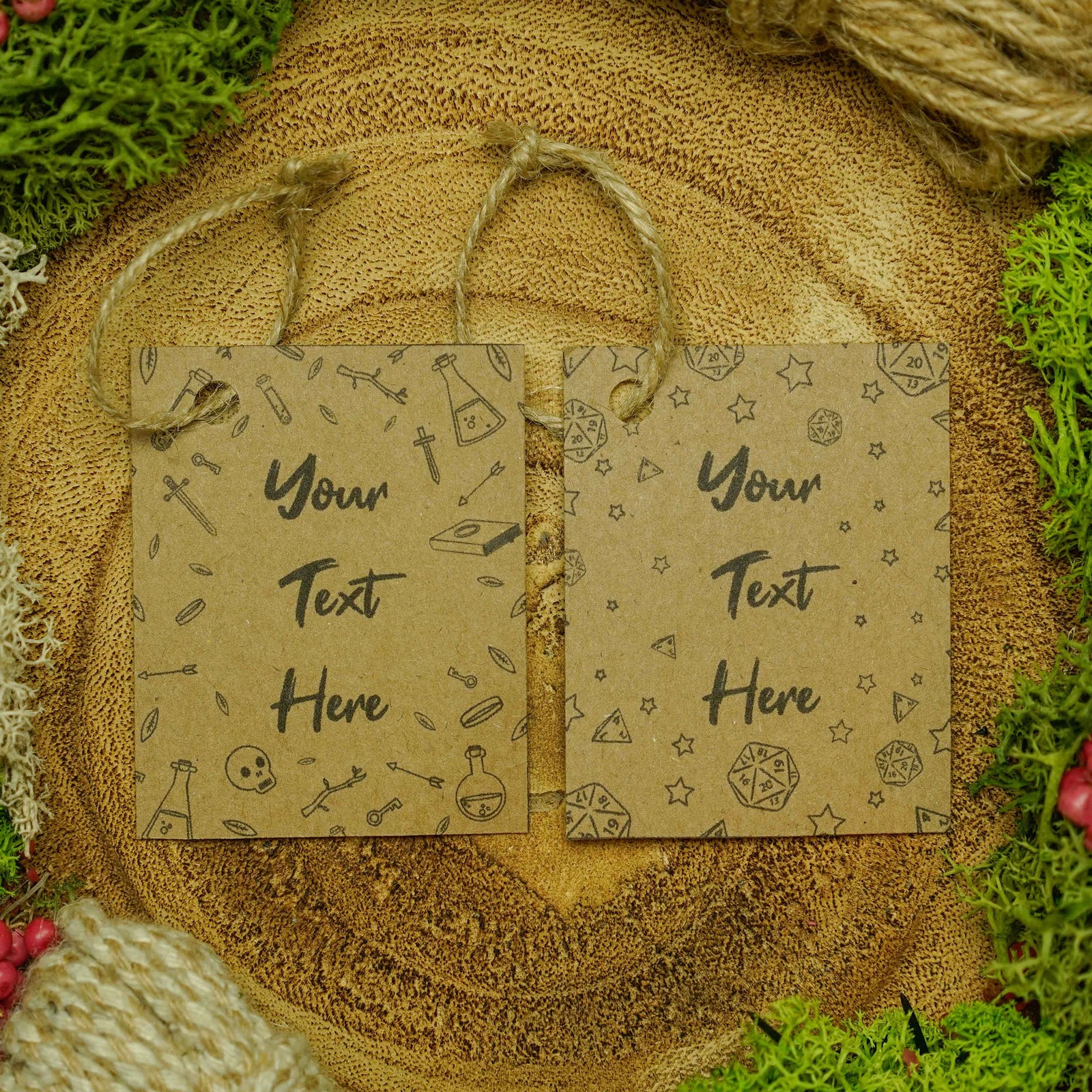 Kraft Card Gift Tag - Gift Option - Luffleberry