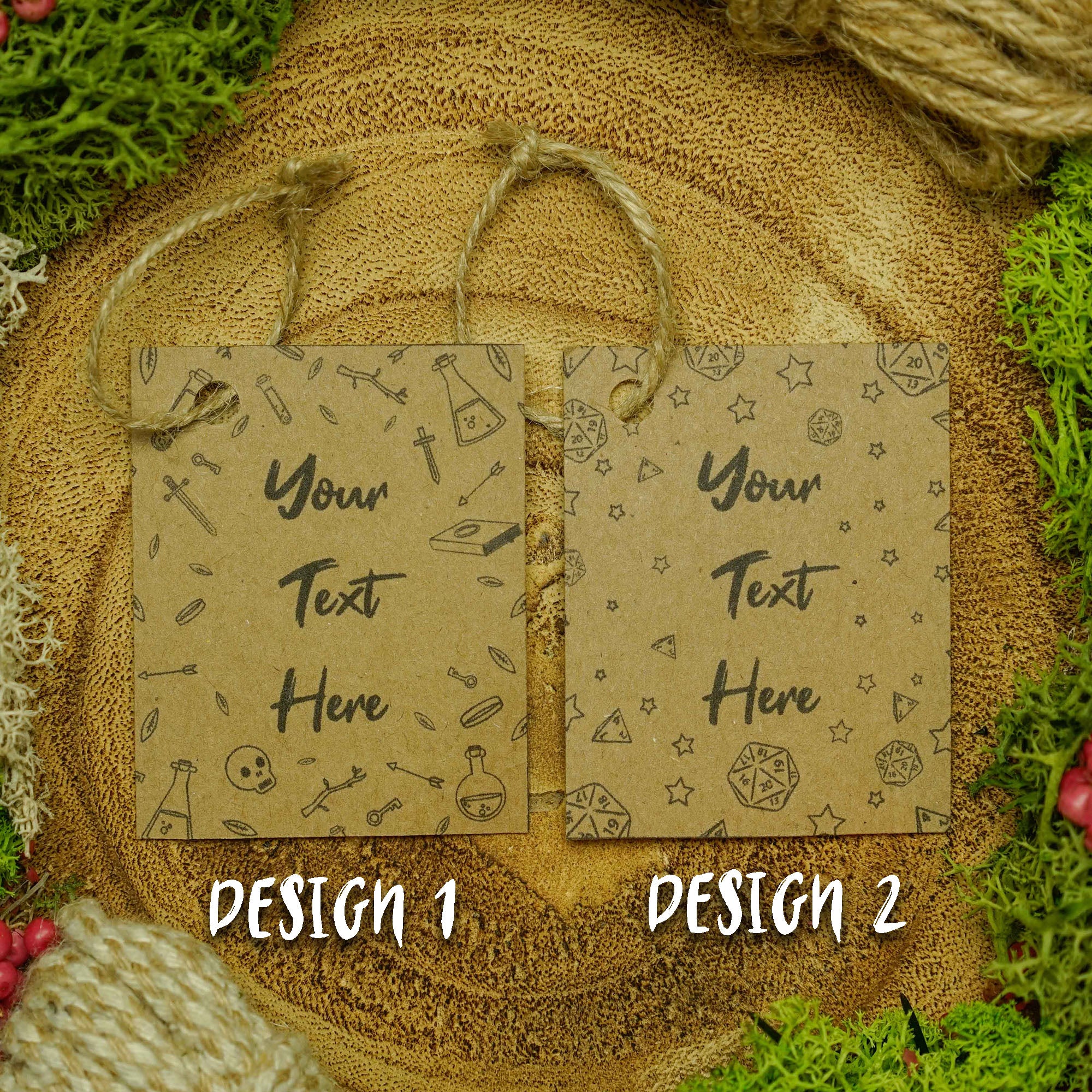 Kraft Card Gift Tag - Gift Option - Luffleberry