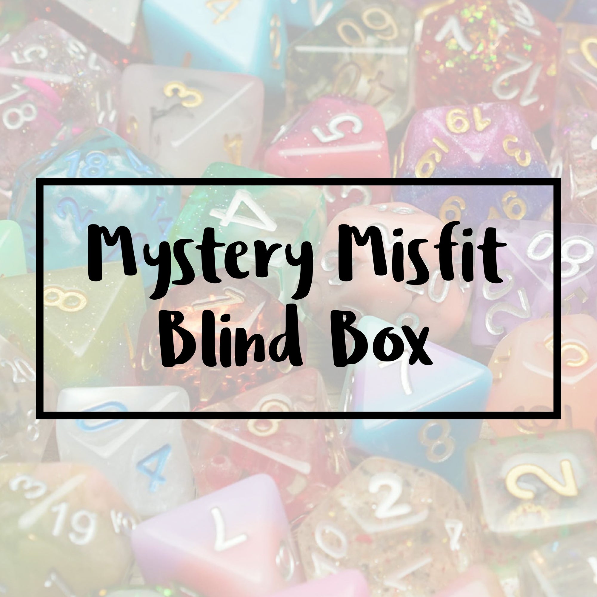 Mystery Misfit Blind Box | Dice & Dice Accessories Seconds