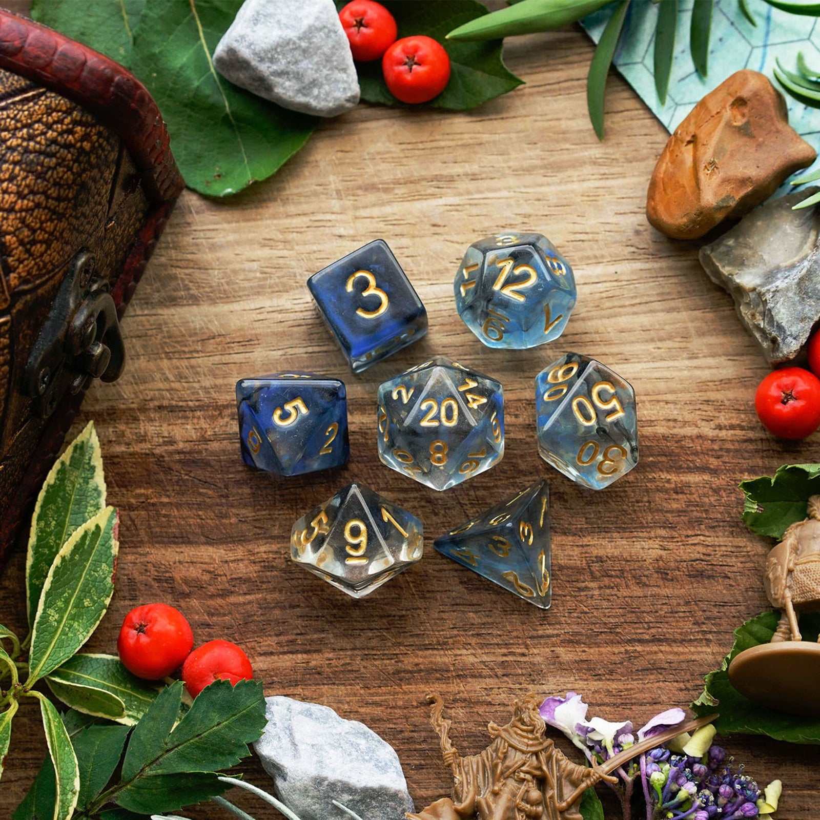 Sea Smoke - Dice Set - Luffleberry